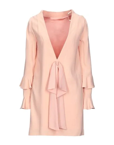 Elisabetta Franchi Short Dress In Pink