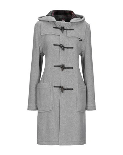 Gloverall Coats In Light Grey