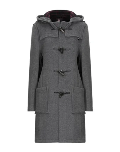 Gloverall Coat In Grey