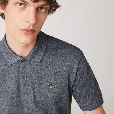 Lacoste Marl  Classic Fit L.12.12 Polo - Xxl - 7 In Grey