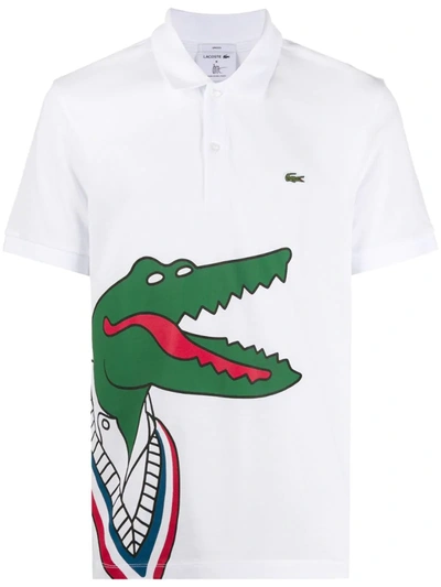 Pull lacoste shop gros logo