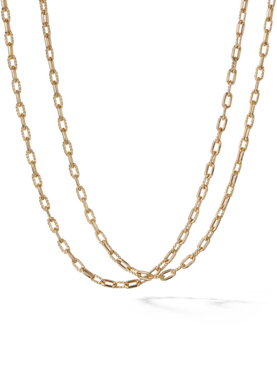 David Yurman Women's Dy Madison Chain Necklace In 18k Yellow Gold