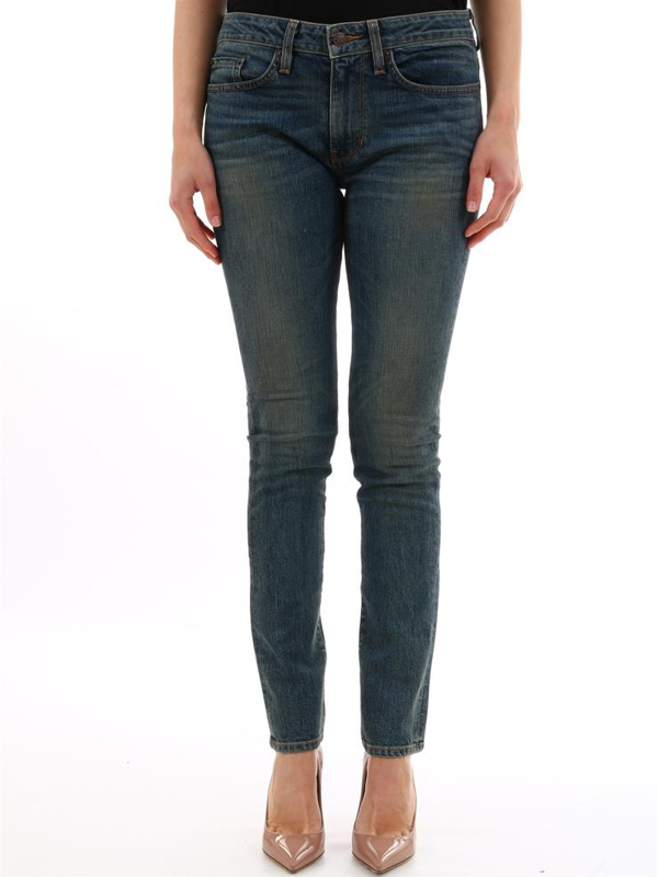 6397 Cropped Jeans In Blue Modesens