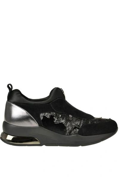 Liu •jo Karlie 7 Slip-on Sneakers In Black