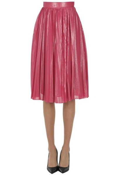 Pinko Pleated Skirt In Pink