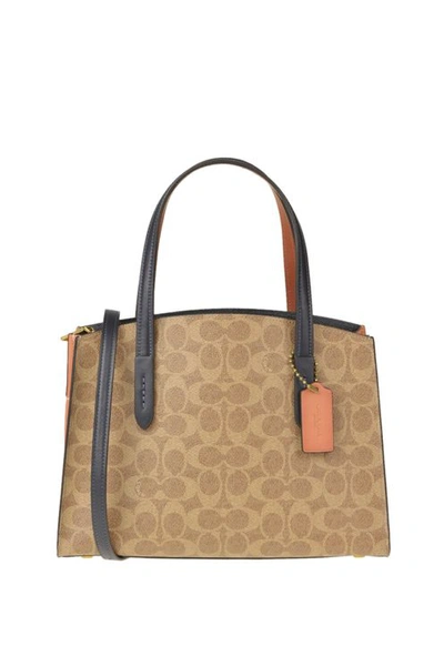 Coach Mini Tote Bag In Animal Print