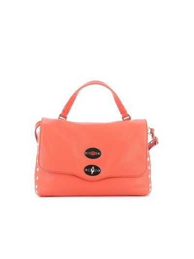 Zanellato Postina S Daily Grained Leather Bag In Red In Light Red