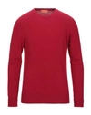 Ballantyne Cashmere Blend In Red