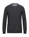 Barba Napoli Sweaters In Steel Grey