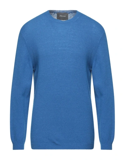 Obvious Basic Sweaters In Azure
