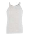 Dolce & Gabbana Sleeveless Undershirts In Light Grey