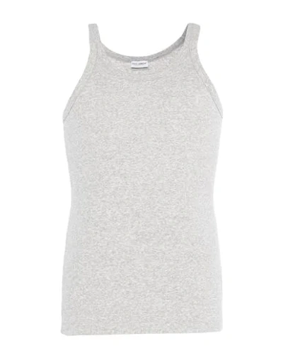 Dolce & Gabbana Sleeveless Undershirts In Light Grey