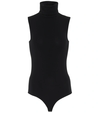 Wolford Modal-blend Bodysuit In Black