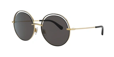 Dolce & Gabbana Dolce&gabbana Woman Sunglasses Dg2262 In Dark Grey