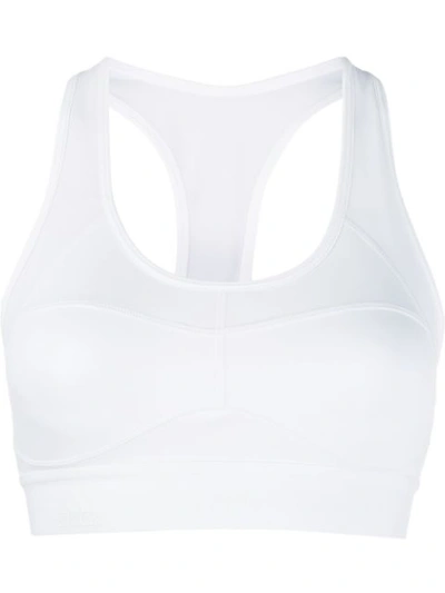 Adidas By Stella Mccartney Performance Essentials Sports Bra In White