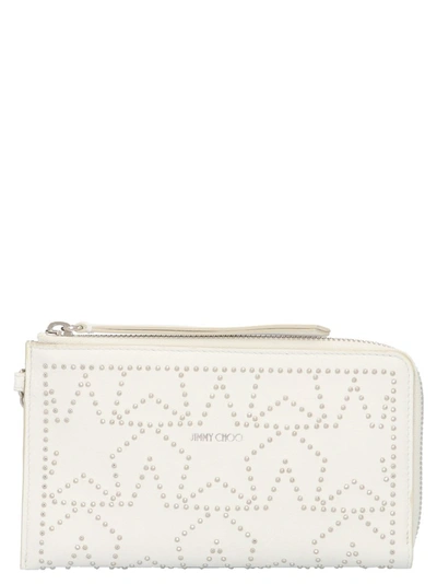 Jimmy Choo Logo Phone Case In White