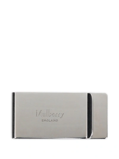 Mulberry Laser Cut Money Clip In Silver