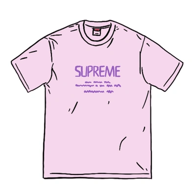 Pre-owned Supreme Anno Domini Tee Light Purple | ModeSens