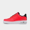 Nike Men's Air Force 1 '07 Double Air Casual Shoes In Red