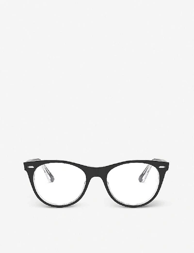 Ray Ban Ray-ban Rx2185v Wayfarer Ii Optics Unisex Phantos Eyeglasses In Black