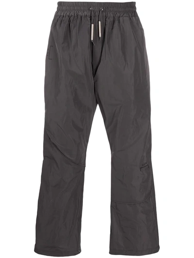 A-cold-wall* Piping Track Trousers In Grey