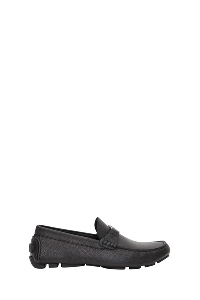 Dior Leather Loafer In Black