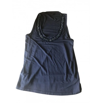 Pre-owned Mulberry Waistcoat In Navy