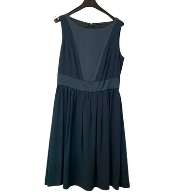 Pre-owned Trussardi Mid-length Dress In Green