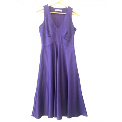 Pre-owned Amanda Wakeley Mid-length Dress In Purple