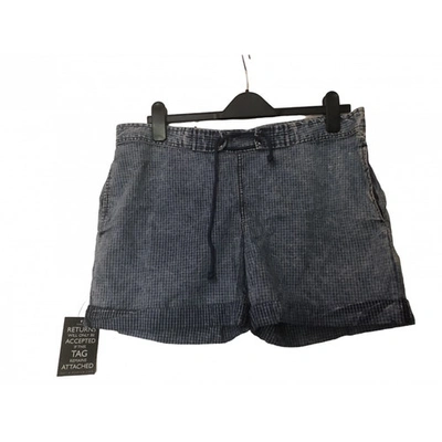 Pre-owned Elizabeth And James Blue Cotton Shorts