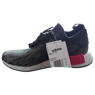 Pre-owned Adidas Originals Nmd Cloth Trainers In Green