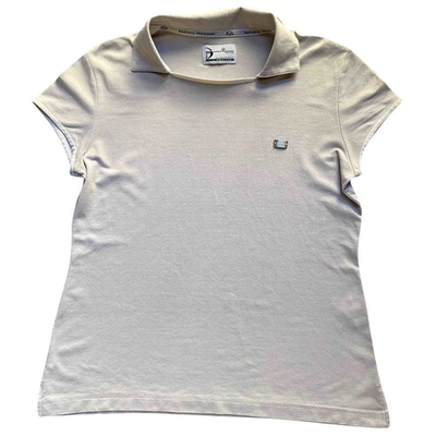 Pre-owned Sergio Tacchini Beige Viscose Top