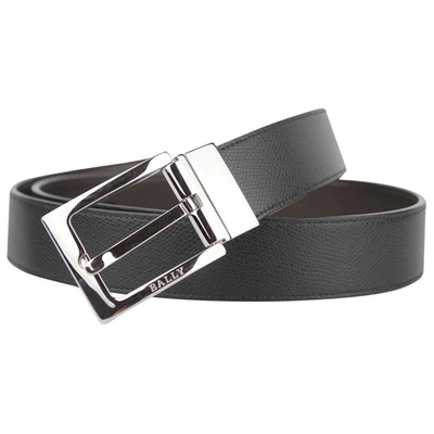 Pre-owned Bally Black Leather Belt