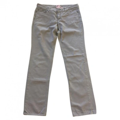 Pre-owned See By Chloé Straight Pants In Grey