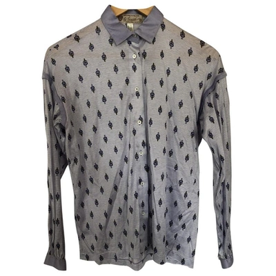 Pre-owned Gucci Shirt In Blue