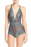 Free People Intimately Fp Too Cute To Handle Bodysuit In Sapphire