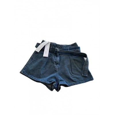 Pre-owned Iro Blue Cotton Shorts