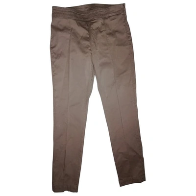 Pre-owned Dondup Slim Trousers In Other