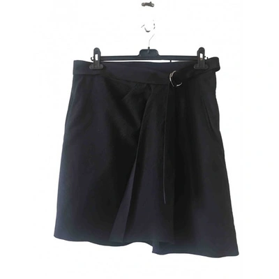 Pre-owned Vanessa Bruno Mini Skirt In Black