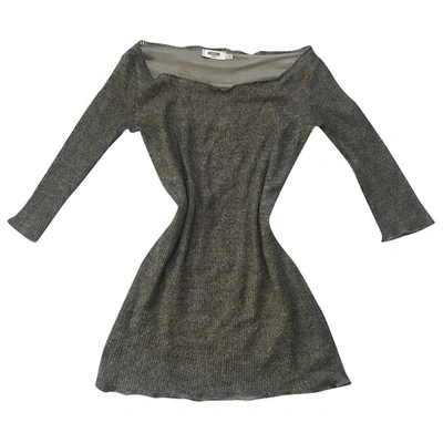 Pre-owned Moschino Cheap And Chic Mid-length Dress In Grey
