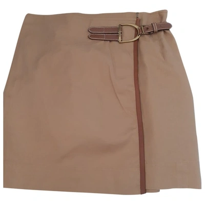 Pre-owned Ralph Lauren Mid-length Skirt In Beige