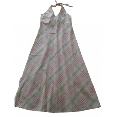 Pre-owned Jcrew Mid-length Dress In Beige