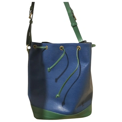 Pre-owned Louis Vuitton Noé Leather Handbag In Multicolour