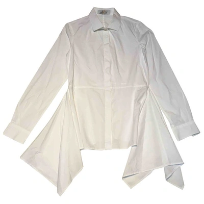 Pre-owned Carolina Herrera Shirt In White