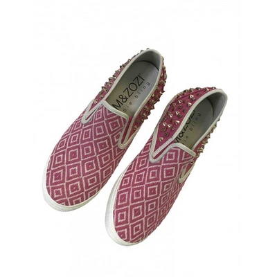 Pre-owned Kim & Zozi Cloth Espadrilles In Pink