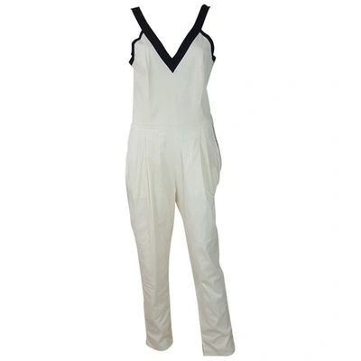 Pre-owned Band Of Outsiders Jumpsuit In Beige