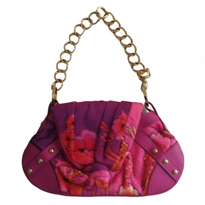Pre-owned Iceberg Silk Handbag In Pink