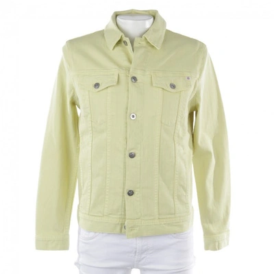 Pre-owned Ag Yellow Cotton Jacket