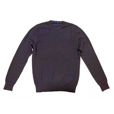 Pre-owned Tombolini Wool Knitwear & Sweatshirt In Brown