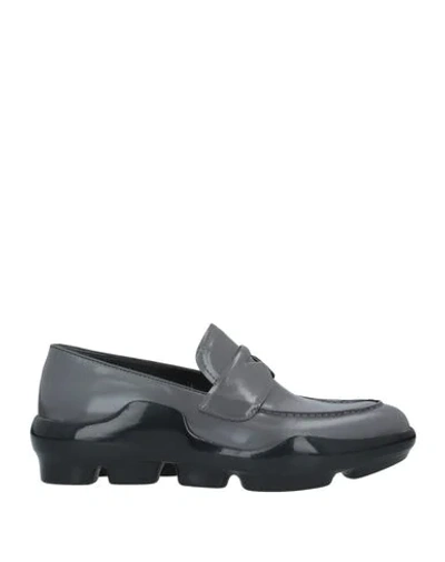 Prada Loafers In Grey